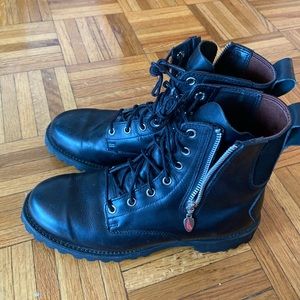 Red wing women’s motorcycle boots, size 9.5/EU40.5